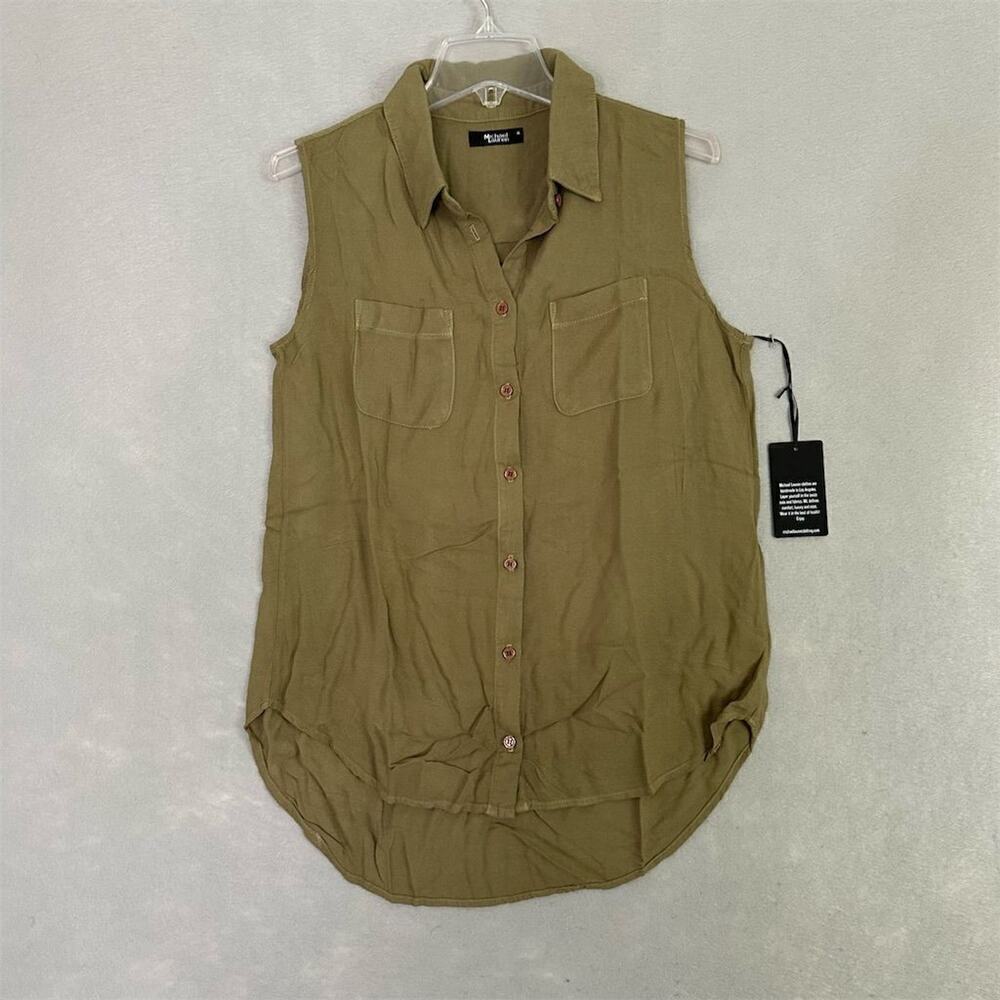 Revolve Michael Lauren Women Sz LARGE Preppy 90's Y2K Quiet Luxury USA Quality - Picture 5 of 5